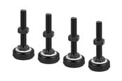 Rackkoffers - Lanberg AK-1602-B - M10 Feet (Pack of 4) - AK-1602-B