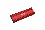 SSD - Patriot Transporter Lite - 512GB - External hard drive SSD - USB 3.2 Gen 2 - Rood - PTPL512GPEC