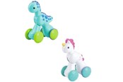 Speelgoed voor baby's - Happy Baby Push & Go Animals - assorted - 502233