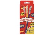 Schrijf- en tekengerei - Pentel K110-V7STA MATTEHOP Gel Roller 1mm ORIGINAL  Set - K110-V7STA
