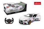 Speelgoedauto - RASTAR R/C 1:14 BMW 3.0 CSL White - 92800