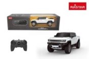 Speelgoedauto - RASTAR R/C 1:26 Hummer EV White 21 cm - 93100