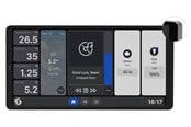Smart Home - Shelly Wall Display X2 Silver - WiFi touch screen - Shelly_Wall_Display_x2_w