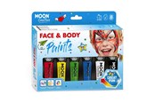 Creatief spelen - Haza Witbaard Face & Body Paint Make-up Set - Primary Colors - C01136