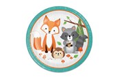 Speelgoed - Haza Witbaard Wild Ones Plates Forest Animals 8 pcs. - PC343945