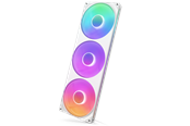Case Fan - NZXT F420RGB Core (single frame 420mm fan) - White - Case ventilator - Wit met RGB-licht - 34 dBA - RF-U42HF-W1
