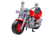 Speelgoedauto - Cavallino Toys - Tour Motorbike Red 25cm - 4201WD01