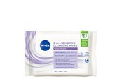 Gezichtsverzorging - Nivea Sensitive Cleansing Wipes 25 stk - 4005900283252