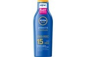 Lichaamsverzorging - Nivea Protect & Moisture Lotion SPF 15 200 ml - 4005900370655