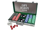 Bordspellen, Kaartspellen & Dobbelspellen - Tactic - Pro Poker Case 300 chips - 03092