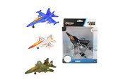 Speelgoedauto - Toi-Toys Metal Pull-back Fighter Plane - 21855Z