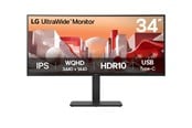Scherm - 34" LG UltraWide 34BA75QE-B - 3440x1440 (UWQHD) - 60Hz - IPS - 90W USB-C - KVM switch - 34BA75QE-B
