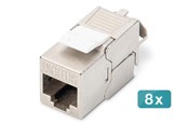 Accessoires - DIGITUS CAT 6A Keystone Module (8-Pack) - DN-93615-8