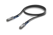Netwerk - kabel - Ubiquiti 100GBase direct attach cable - 1 m - black - Zwart - 1m - UACC-DAC-QSFP28-1M