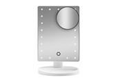 Decoratie - Gillian Jones Makeup Mirror with LED Light Touch Function and GWP Suction Cup Mirror - White - 10263-90