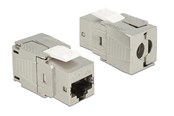 Accessoires - DeLOCK Keystone Module RJ45 jack Cat.6A toolfree - 86288