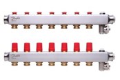 Vloerverwarming - Danfoss floor heating manifold 7+7 SSM - 088U0807