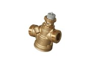 Verwarmingsregeling - Danfoss control valve/flow limiter brass 20mm kvs 8.5 2-way - 003L3618