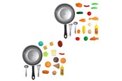 Doen-alsof spelen - Junior Home Pan Play set 16 pcs assorted - 505162
