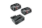 Accu & Oplader - Bosch Battery Starter Set 18V 2x2.5 Ah AL18V-44 - 1600A031T5