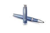 Schrijf- en tekengerei - Parker IM Writing Rituals Rollerball Peaceful Blue Finish with Gradient & Chrome Trims Fine Point Black Ink Gift Box - 2203905