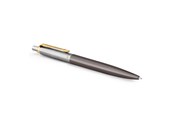 Schrijf- en tekengerei - Parker Jotter XL Ballpoint Pen | Grey Lacquer with Gold Trims | Medium Point | Blue Ink Refill | Gift Box - 2213722