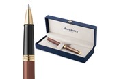 Schrijf- en tekengerei - Waterman Hémisphère Rollerball Pen | Copper Red (The Understated Edit Collection) | Fine Point with Black Ink | Gift Box - 2217949