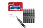 Schrijf- en tekengerei - Sharpie Creative Marker Acrylic Paint Pens | Brush Tip Water-Based Paint Markers | Rose Pink | 6 Count - 2218067