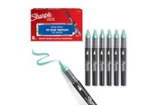 Schrijf- en tekengerei - Sharpie Creative Marker Acrylic Paint Pens | Brush Tip Water-Based Paint Markers | Lake Green | 6 Count - 2218117