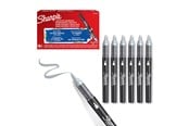 Schrijf- en tekengerei - Sharpie Creative Marker Acrylic Paint Pens | Brush Tip Water-Based Paint Markers | Cool Grey | 6 Count - 2218120