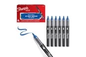Schrijf- en tekengerei - Sharpie Creative Marker Acrylic Paint Pens | Brush Tip Water-Based Paint Markers | Blue | 6 Count - 2218125