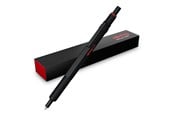 Schrijf- en tekengerei - Rotring 600 Gel Pen | 0.55 mm | Black Ink | Black Metal Body Pen | Non-Slip Knurled Grip & Hexagonal Barrel | Refillable - 2195930