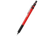 Schrijf- en tekengerei - Rotring 500 Mechanical Pencil | 0.5mm HB Lead | Red hexagonal plastic barrel and non-slip textured metal grip - 2218726