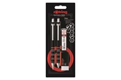 Schrijf- en tekengerei - Rotring Tikky Mechanical Pencil Ballpoint Eraser & Lead Refills Set | HB Lead 0.5 mm Pencil | Medium Point Pen | Black Barrel - 2221255