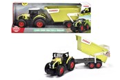 Speelgoedauto - Dickie CLAAS Farm Tractor & Trailer - 203739004