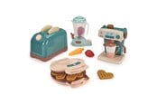 Speelkeuken en apparatuur - Ecoiffier Vert Azur Kitchen Set Complete 4-in-1 15 pcs - 1683