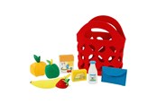 Doen-alsof spelen - Goki - Shopping Bag with Shopping Felt 9 pcs. - 51485