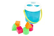 Speelgoed voor baby's - Toi-Toys Little Stars Baby Shape Sorter Bucket with 6 Block - 72456A