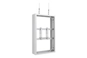 Muurbevestigingen, AV-bevestigingen & AV-meubels - Multibrackets M Pro Series enclosure - medium - for 2 LCD displays - wire b2b - white - Max 50 kg - recommended for 43" - 7350022738867