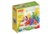 Speelgoed voor baby's - Quercetti - Animal Shapes Necklace 18pcs. - 04135