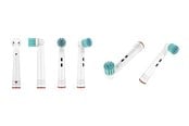 Elektrische tandenborstel - Nordic Quality Tandenborstelkoppen Sensitive Brush Heads - 4-Pack - EB17S-P-4