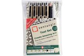 Schrijf- en tekengerei - Sakura Zentangle Toolset 12 pcs. - Z12PTGB