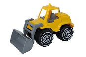 Buiten spelen - Plasto Frontloader (23 cm) yellow - 1623000BOX