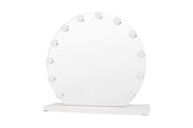 Make-up spiegels - UNIQ London Round Makeup Mirror with 12 LED lights - 7268