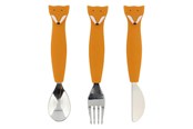 Speelgoed voor baby's - Trixie Baby Silicone Dining Set - Mr. Fox 3st. - 96-448