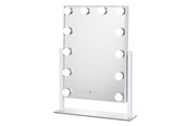 Make-up spiegels - UNIQ New York Mega Makeup Mirror with 12 LED lights - White - 7275