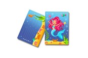 Speelgoed - Folat BV - Invitations Mermaid 8pcs. - 65218