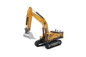 Speelgoedauto - Toi-Toys METAL Construction vehicle Excavator with tracks 1:55 - 21528A
