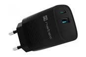 Mobiel - Adapters & Opladers - Natec Ribera power adapter - GaN - USB 24 pin USB-C - 30 Watt - NUC-2141