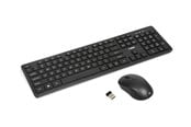Toetsenbord - iBOX Workstation Pro Kit - Keyboard and mouse set - Noords - Zwart - IKM5010W